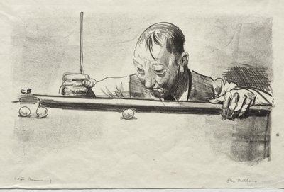 Indendørs atlet, anden sten af George Bellows