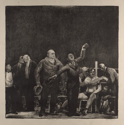 Vi præsenterer John L. Sullivan af George Bellows