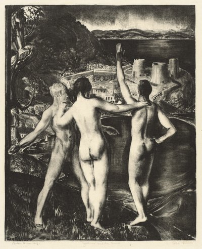 Lychnis og hendes sønner af George Bellows