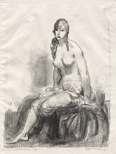 Morgen, nøgentegning af George Bellows