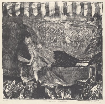 Mor og Børn af George Bellows