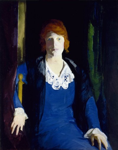 Portræt af Florence Pierce af George Bellows