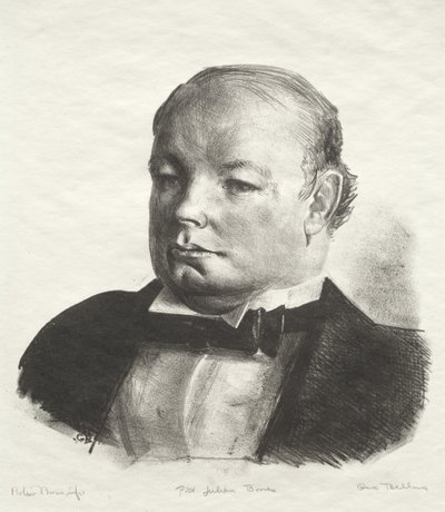 Portræt af Julian Bowes af George Bellows