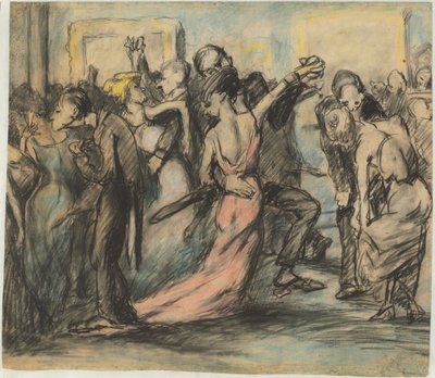 Society Ball [vers] af George Bellows