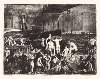 Splinter Beach af George Bellows