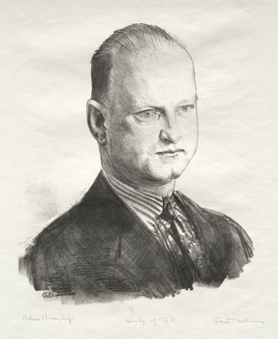 Undersøgelse af B. P. af George Bellows