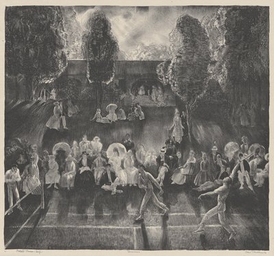 Tennis af George Bellows