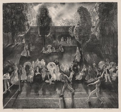 Tennis af George Bellows