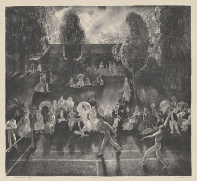 Tennis af George Bellows