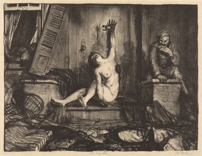 Cigaretten af George Bellows
