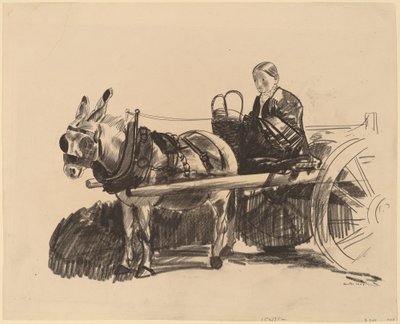 Æselvognen af George Bellows
