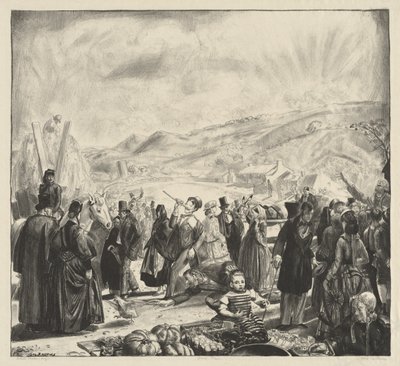 Den irske messe af George Bellows