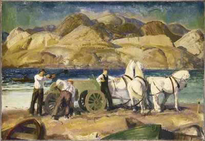 Sandvognen af George Bellows