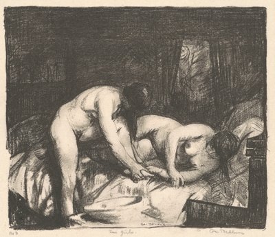 To piger af George Bellows