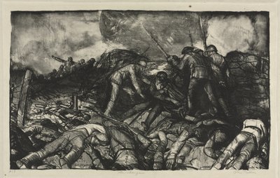 Krigsserie: Angrebet af George Bellows