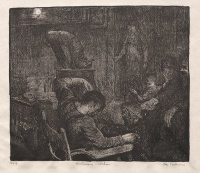 En arbejders køkken af George Bellows