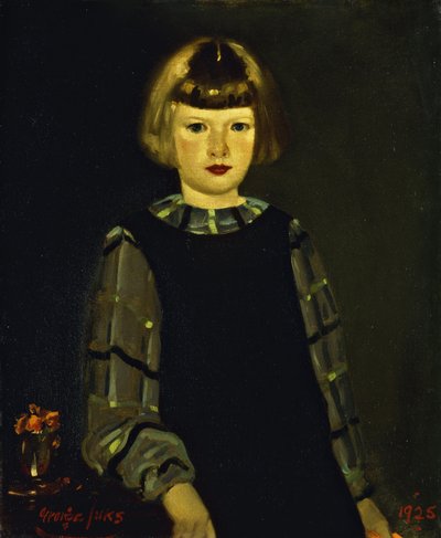 Portræt af frøken Ruth Breslin af George Benjamin Luks