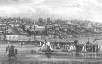 Ryde, Isle of Wight, 1855 af George Brannon