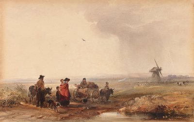 Sigøjnerlejr, Holland af George Bryant Campion
