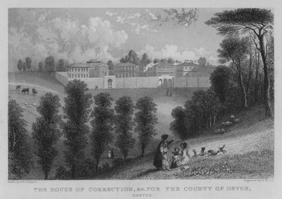The House of Correction osv. for County of Devon, Exeter (gravering) af George Bryant Campion
