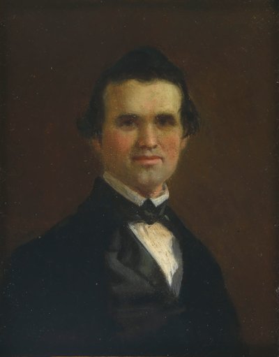 George Caleb Bingham selvportræt, ca. 1849-1850. af George Caleb Bingham