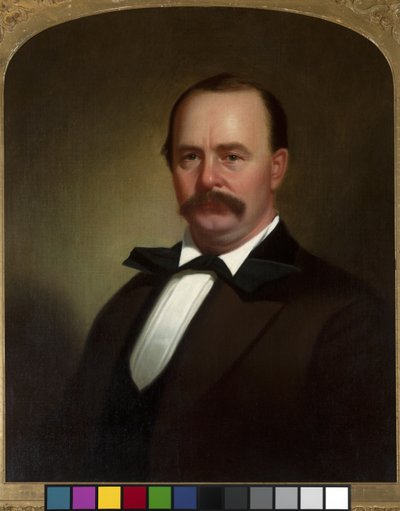 Portræt af oberst James Hervey Birch, Jr., ca. 1878 af George Caleb Bingham