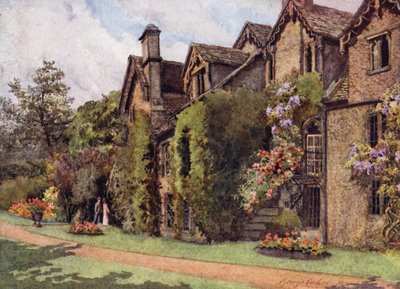 Oxford: The Old Benedictine Buildings, Worcester Collegedani af George Carline