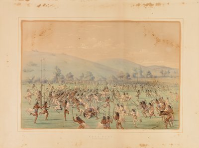 Boldspil - nr. 23 af George Catlin
