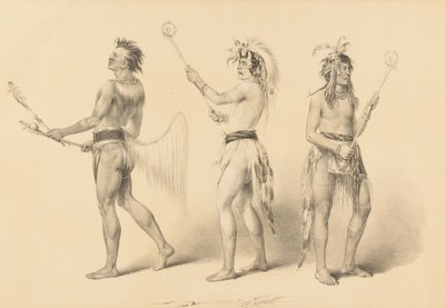 Boldspillere - nr. 21 af George Catlin
