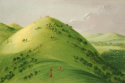 Smukke prærieblokke, øvre Mississippi af George Catlin