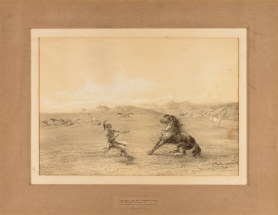 At fange den vilde hest - nr. 4 af George Catlin