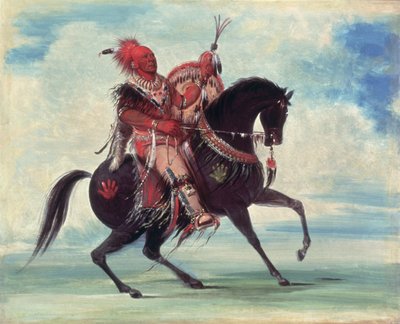 Chef Keokuk af George Catlin