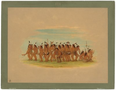 Hundedans - Sioux af George Catlin
