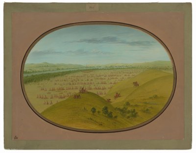 Fort sten af George Catlin