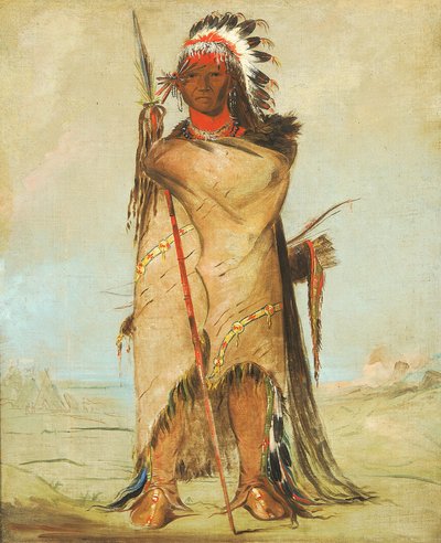 Snow-on-the-Lake, den modige af George Catlin