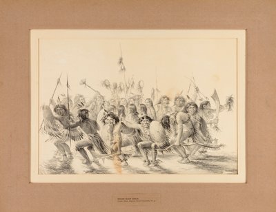 Indisk skalpdans - nr. 31 af George Catlin