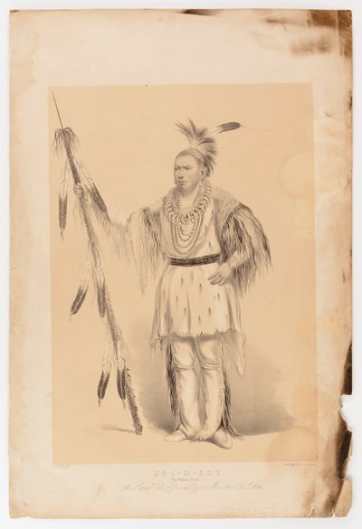 Joc-o-set, den gående bjørn af George Catlin