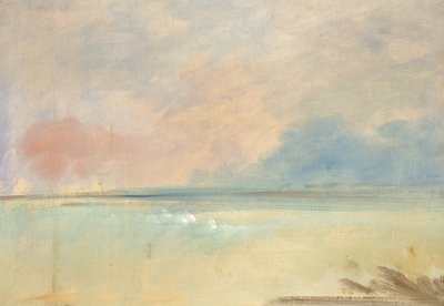 Landskabsbaggrund, 1846-1848. af George Catlin