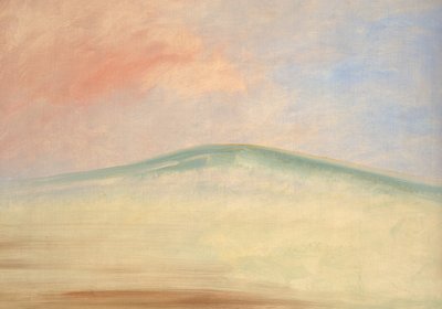 Landskabsbaggrund, 1846-1848. af George Catlin