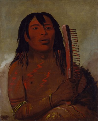 Tcha-dés-sa-ko-máh-pee, Bjørnebarn af George Catlin
