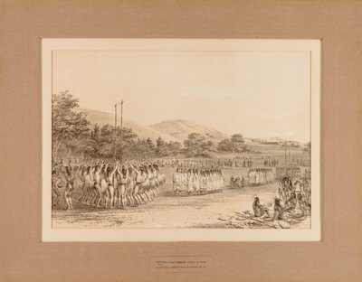 Boldspilsdansen - nr. 22 af George Catlin