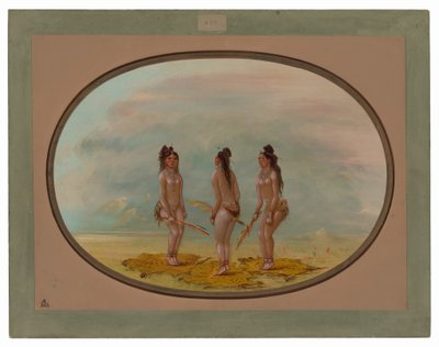 Den smukke dans - Goo-a-give af George Catlin
