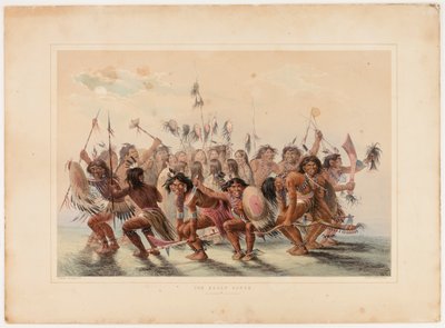 Dansen om hovedbunden af George Catlin