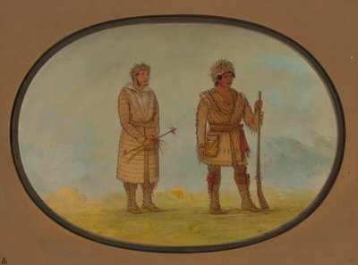 To Cherokee Chiefs, 18611869. af George Catlin