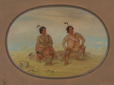 To Choctaw-indianere, 18611869. af George Catlin
