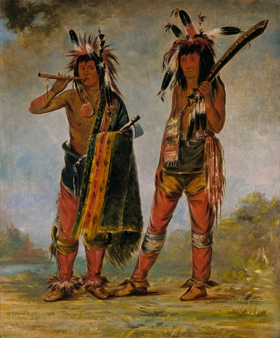 To unge mænd af George Catlin