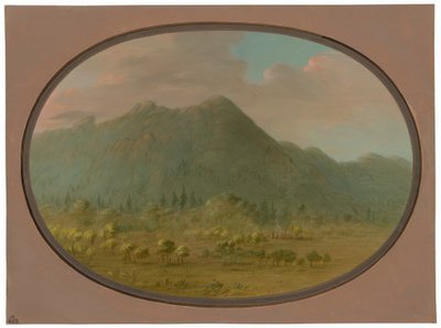 Udsigt i Krystalbjergene af George Catlin