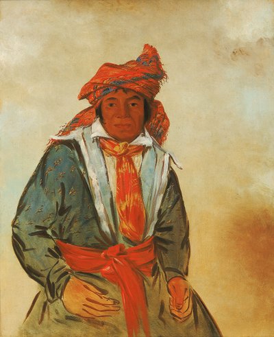 Wat-al-le-go, den modige af George Catlin