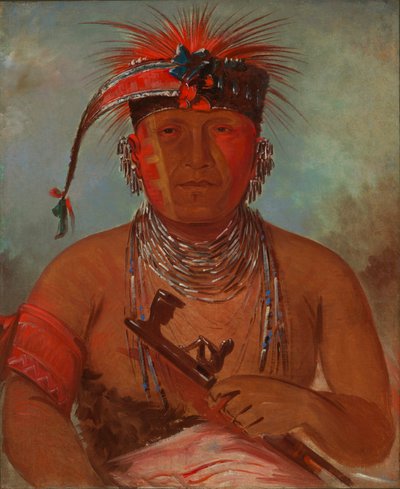 Wée-ke-rú-law, Han, der udveksler af George Catlin