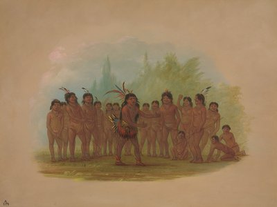 Zurumati-indianere, 18541869. af George Catlin